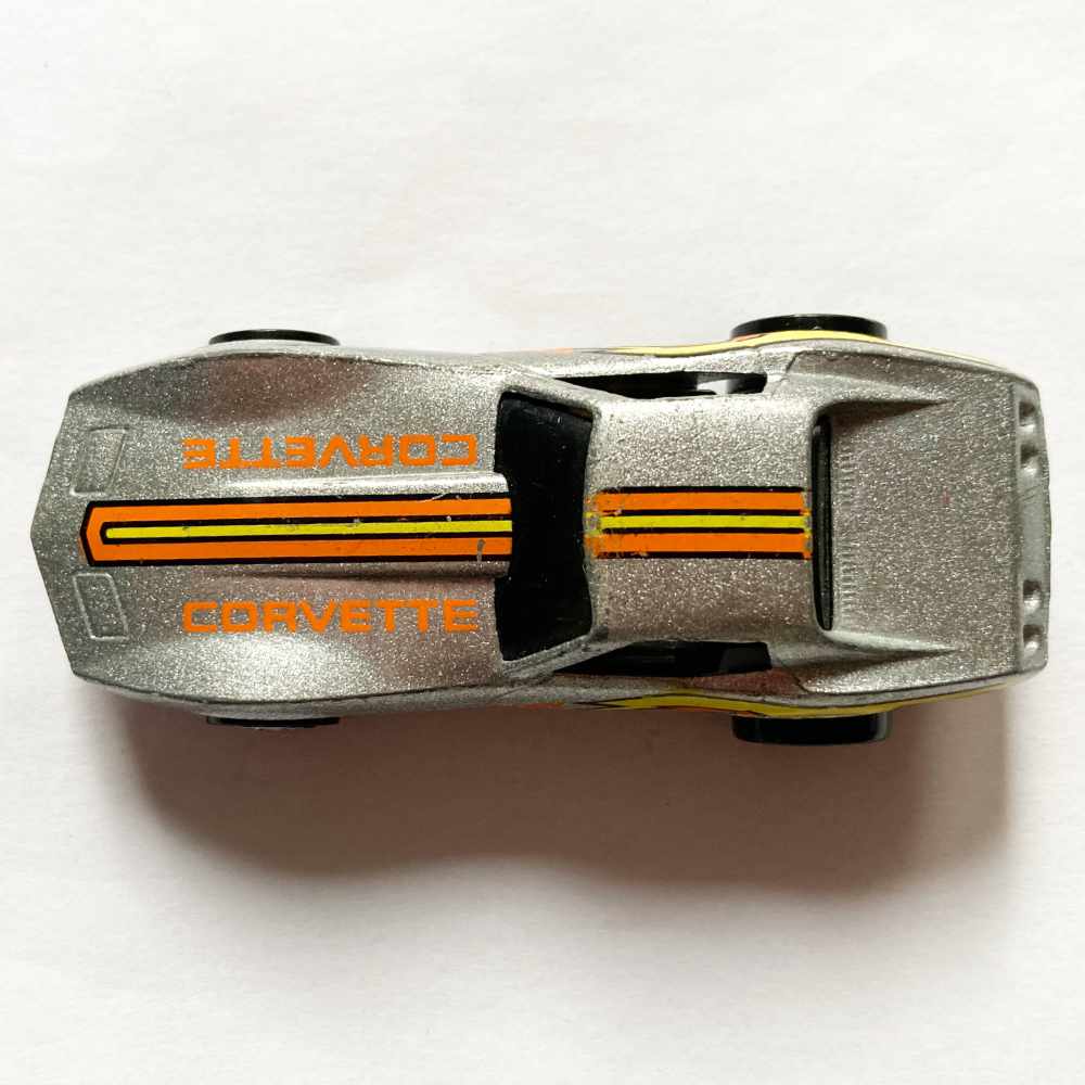 Hot Wheels | Blackwall Corvette Stingray Metalflake Silver 1988 - ohne Verpackung