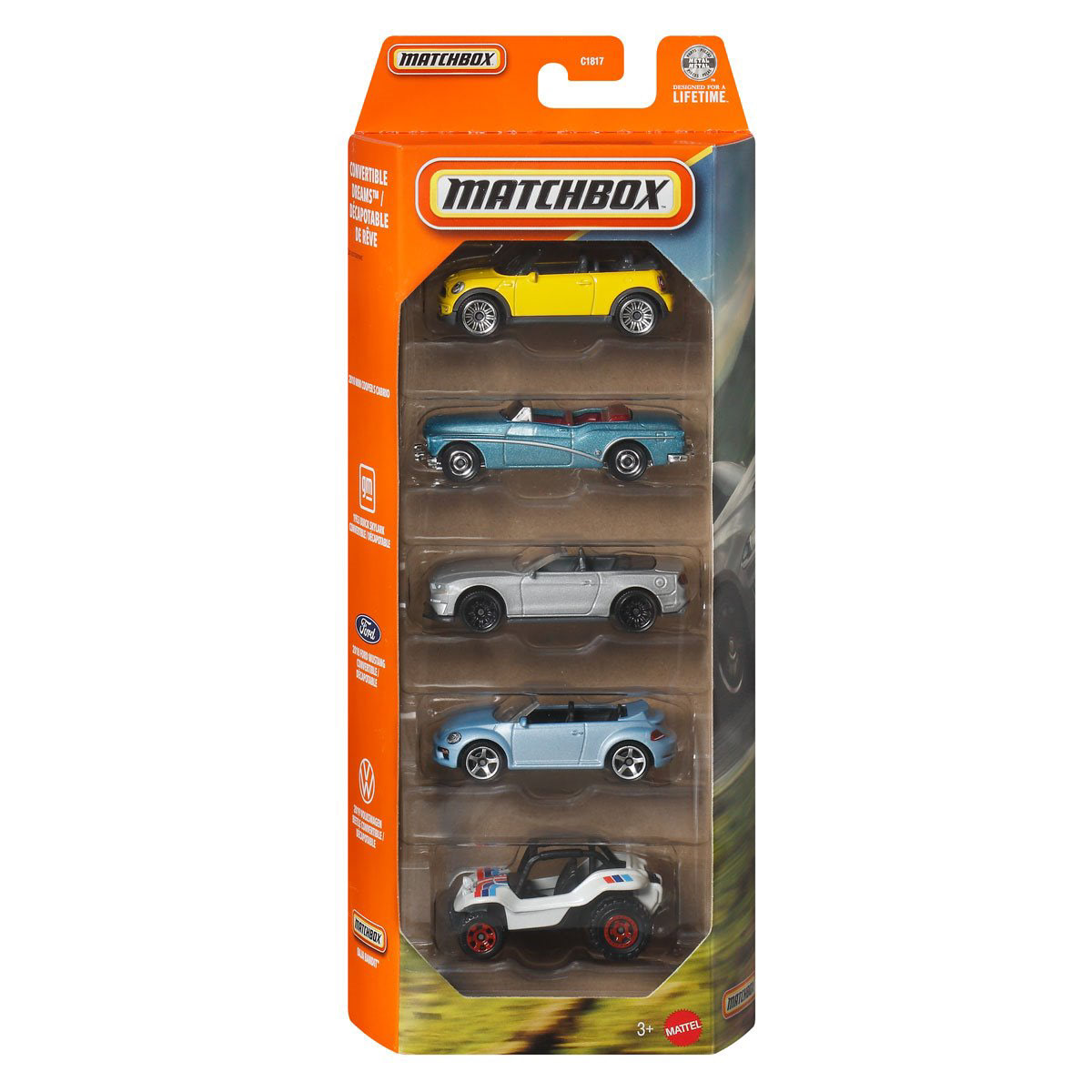Matchbox | 2026 5-Pack Convertible Dreams