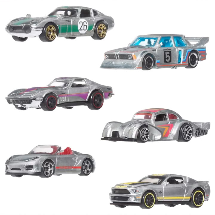Hot Wheels | Silver Series ZAMAC 6-Pack 2026