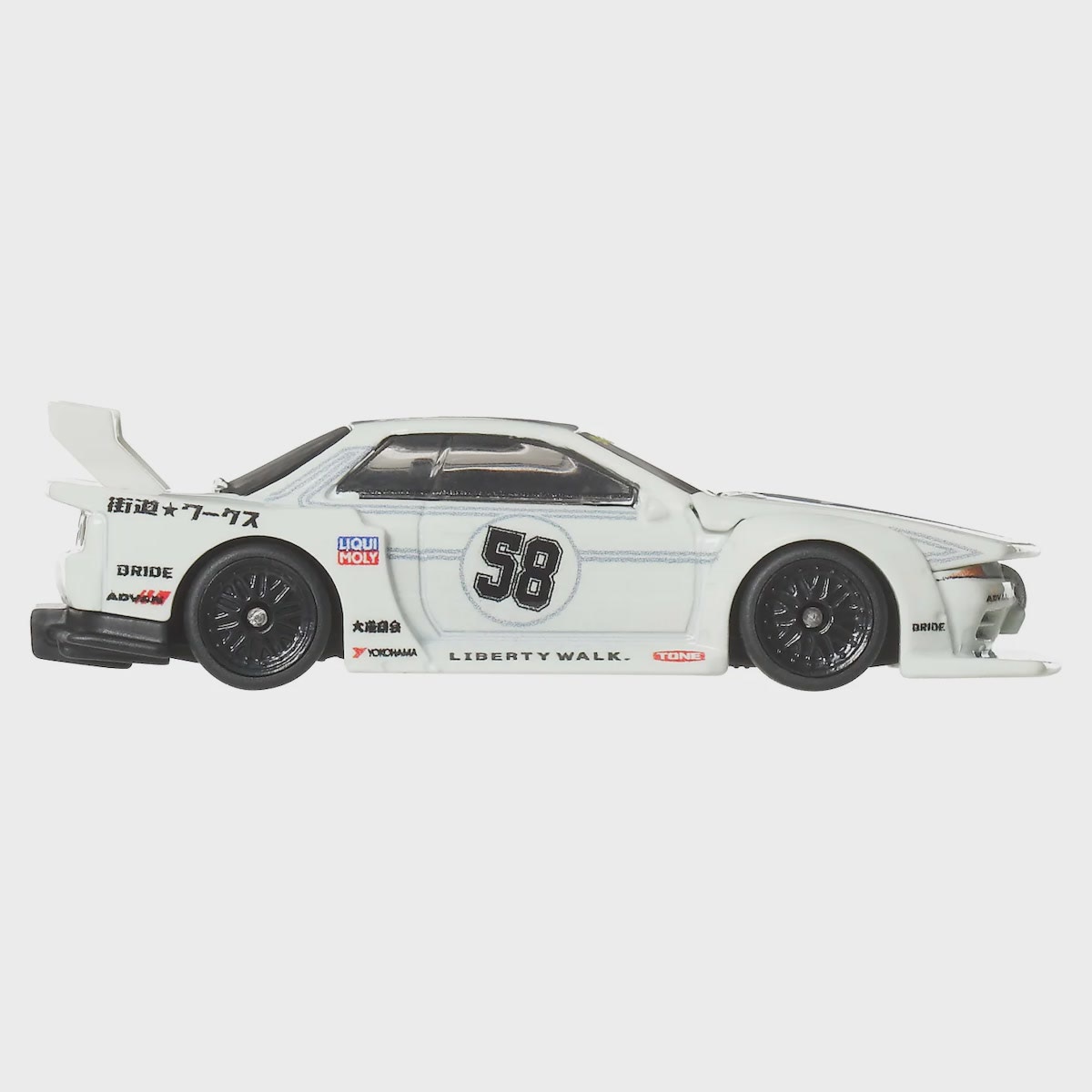 Hot Wheels | Premium Car Culture AÉRO STYLES 1/5 LB-Kaido Works Nissan R32 Skyline GT-R weiß