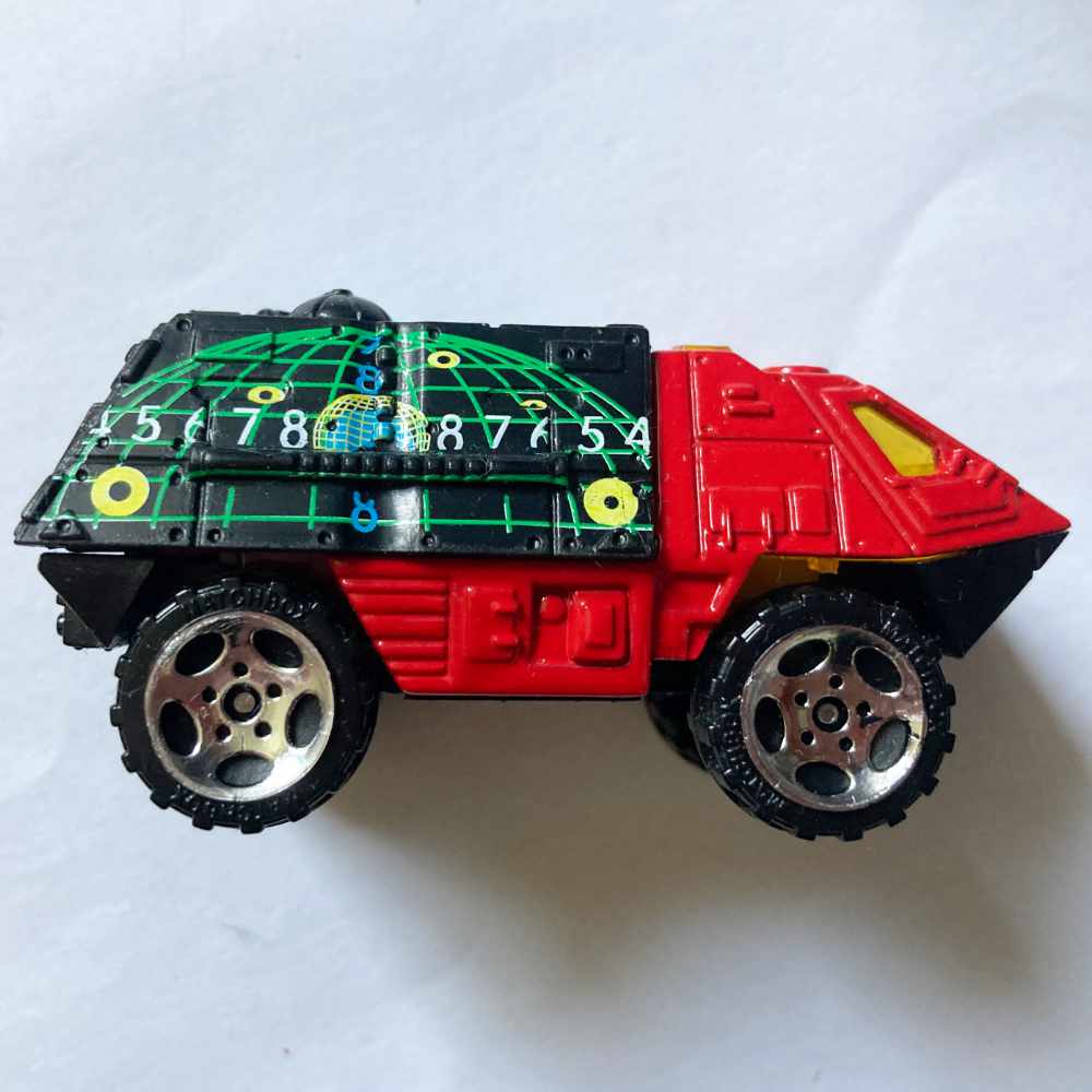 Matchbox | Armored Response Vehicle rot/schwarz 2003 - ohne Verpackung
