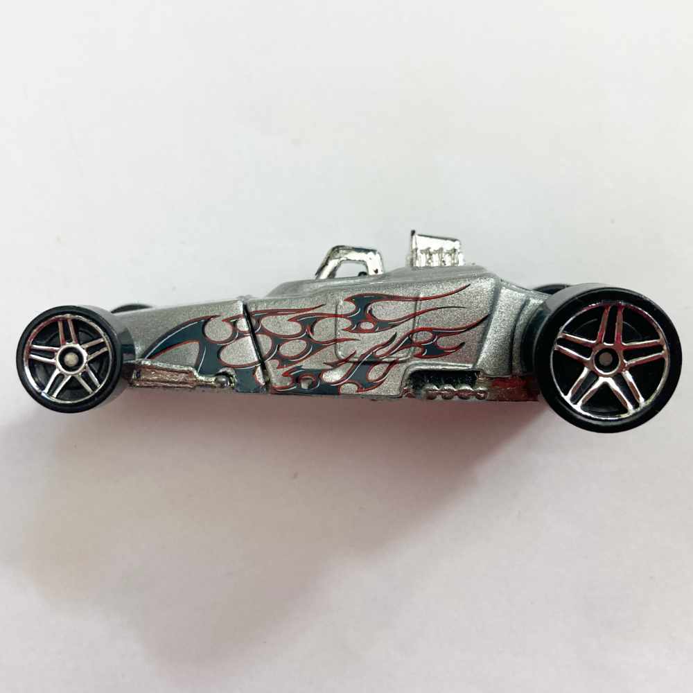 Hot Wheels | Tire Fryer Metalflake Gray 2008 - ohne Verpackung