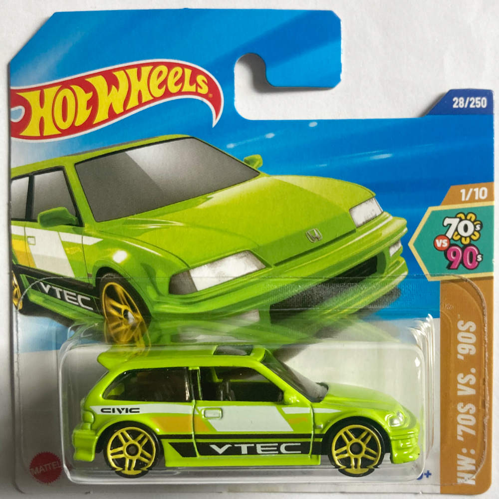 Hot Wheels | '90 Honda Civic EF hellgrün