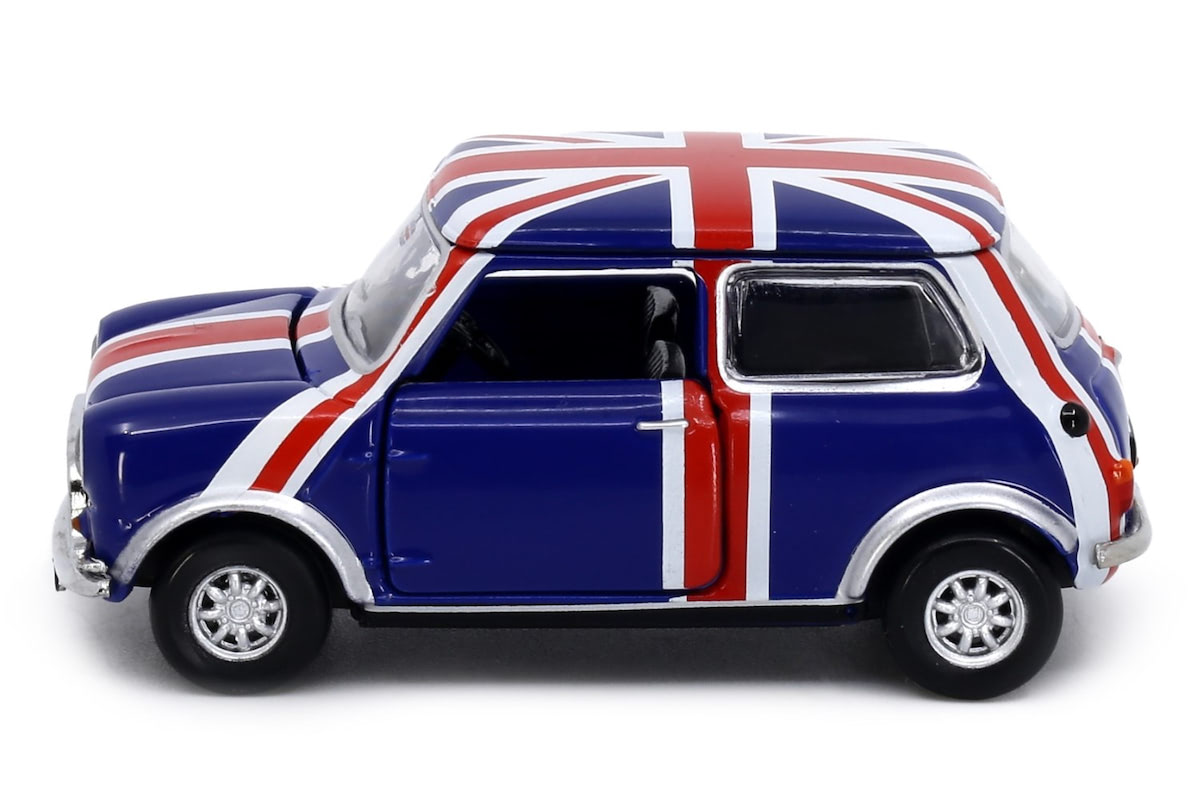 TINY Diecast | Mini Cooper MK I Union Jack blue/red/white