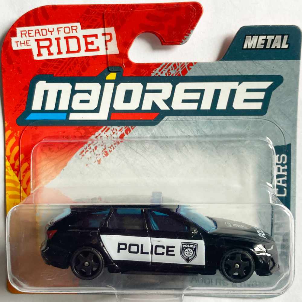 Majorette | Street Cars Serie Audi RS6 Avant POLICE schwarz