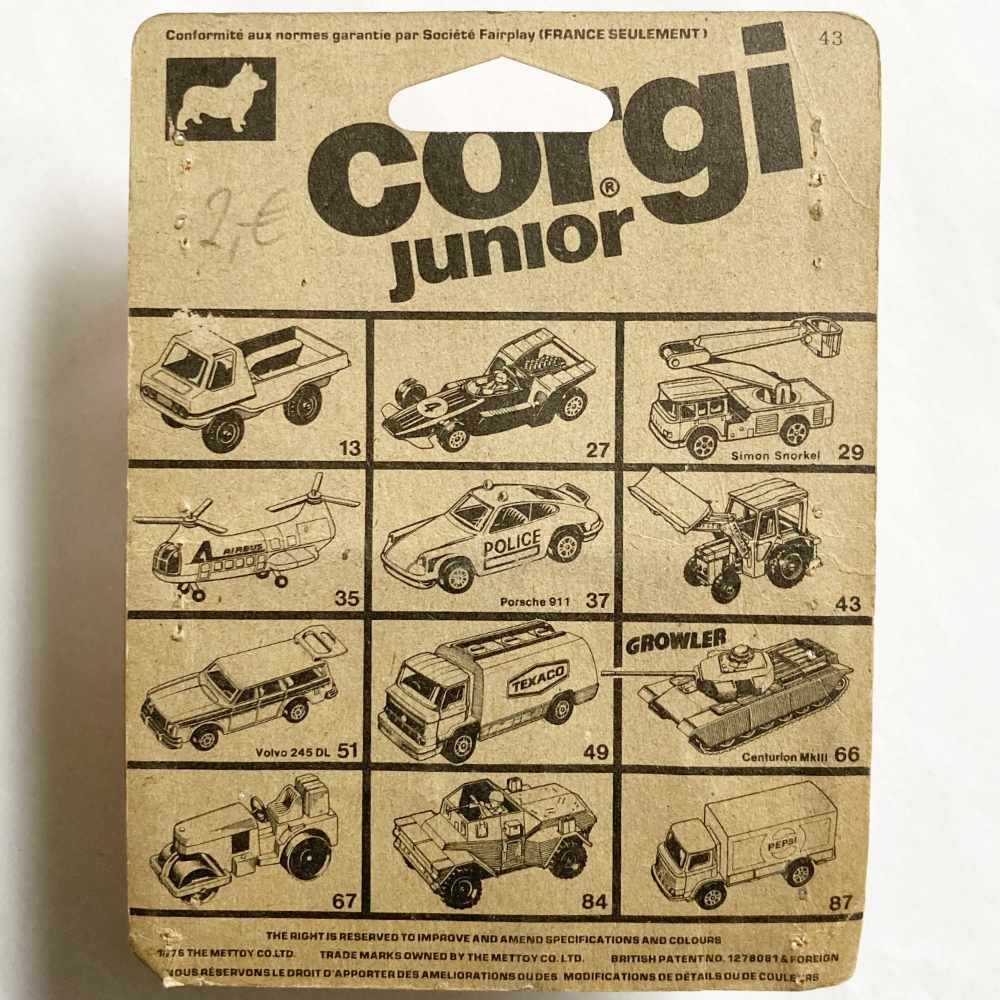 Corgi Junior | No 35 Airbus Helicopter orange