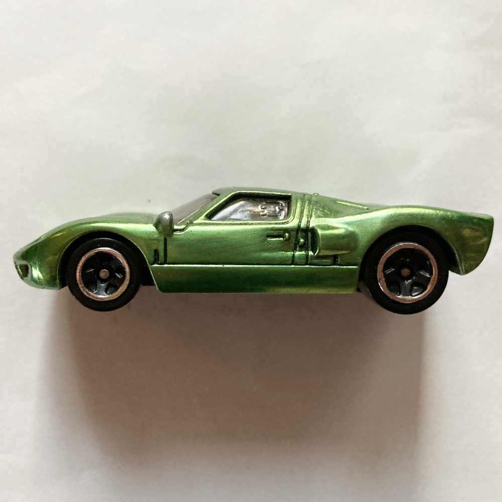 Hot Wheels | Ford GT-40 spectraflame hellgrün Custom Modell