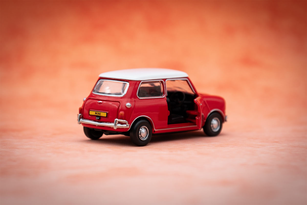 TINY Diecast | Mini Cooper Mk 1 rot