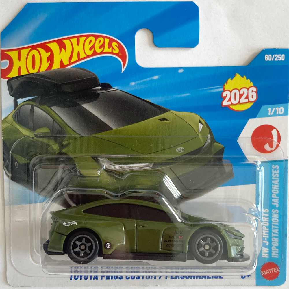 Hot Wheels | Toyota Prius Custom oliv