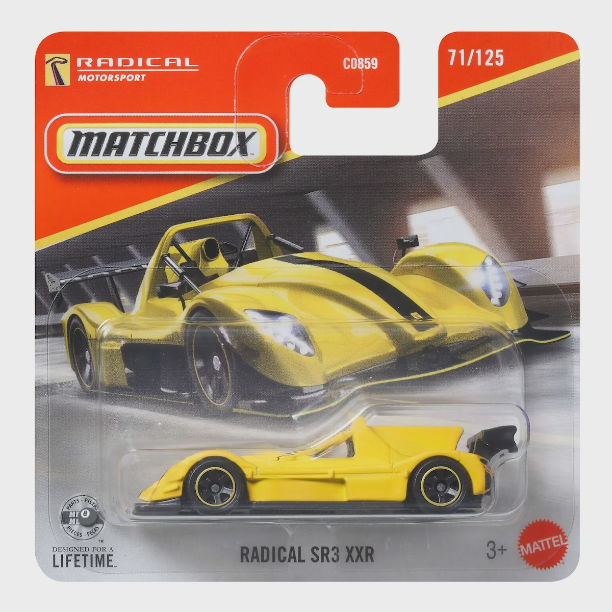 Matchbox | Radical Motorsports SR3 XXR gelb
