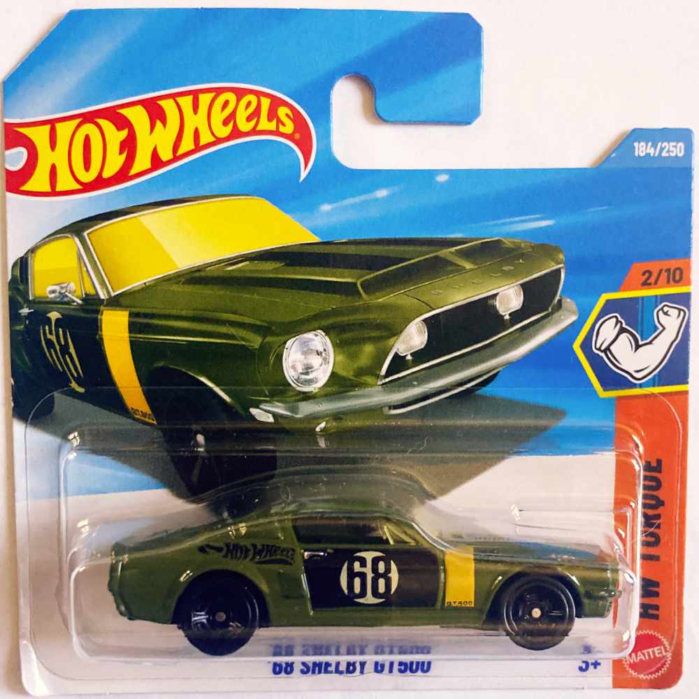 Hot Wheels | '68 Shelby GT500 oliv
