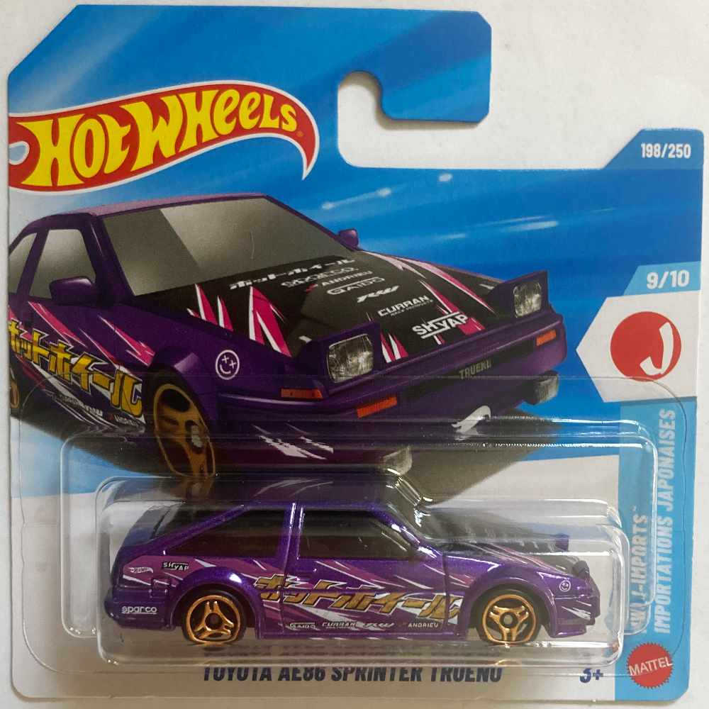 Hot Wheels | Toyota AE86 Sprinter Trueno violettmetallic