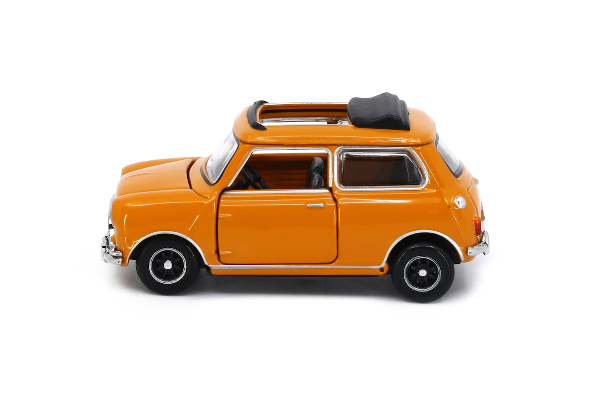 TINY Diecast | Mini Cooper hellbraun offenes Faltdach