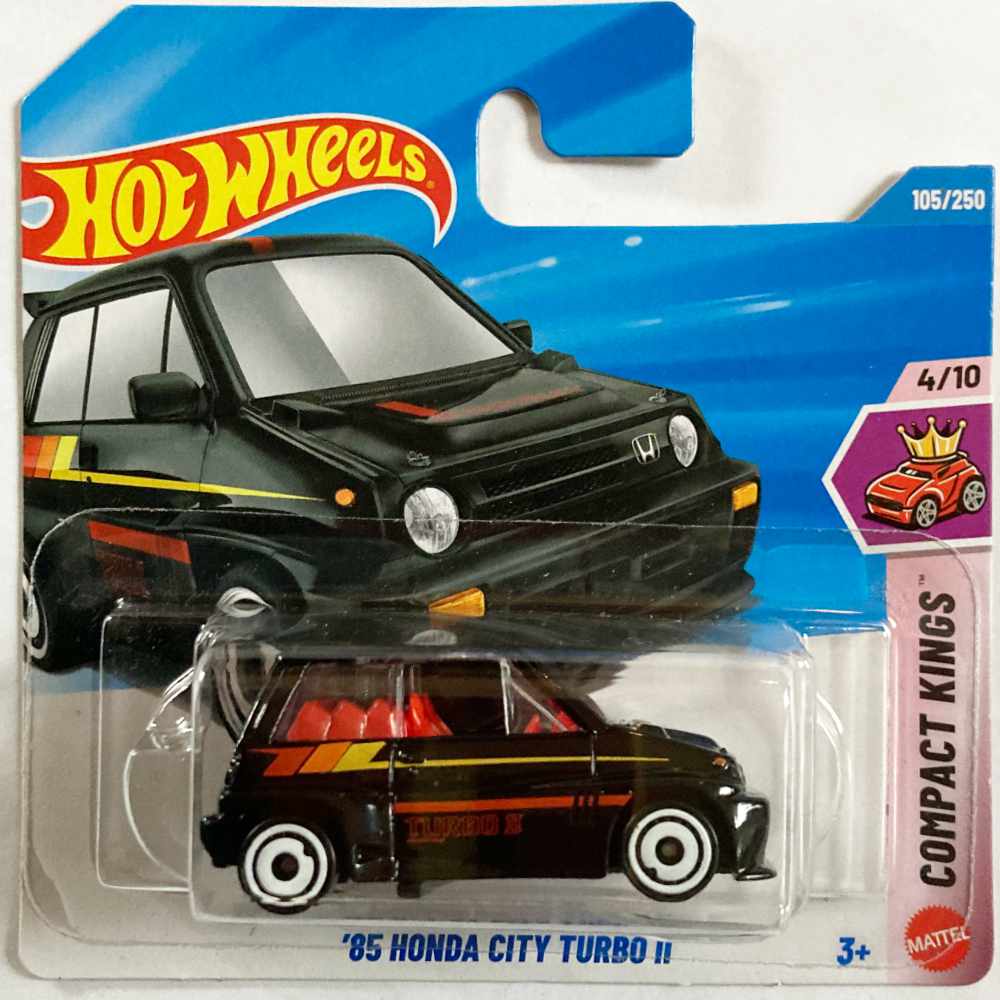 Hot Wheels | '85 Honda City Turbo II schwarz