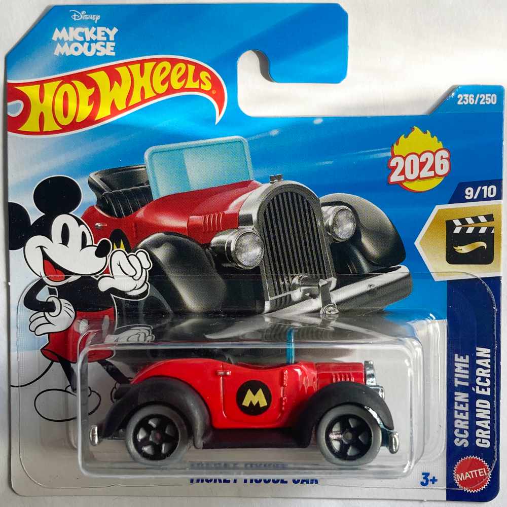 Hot Wheels | Mickey Mouse Car rot/schwarz