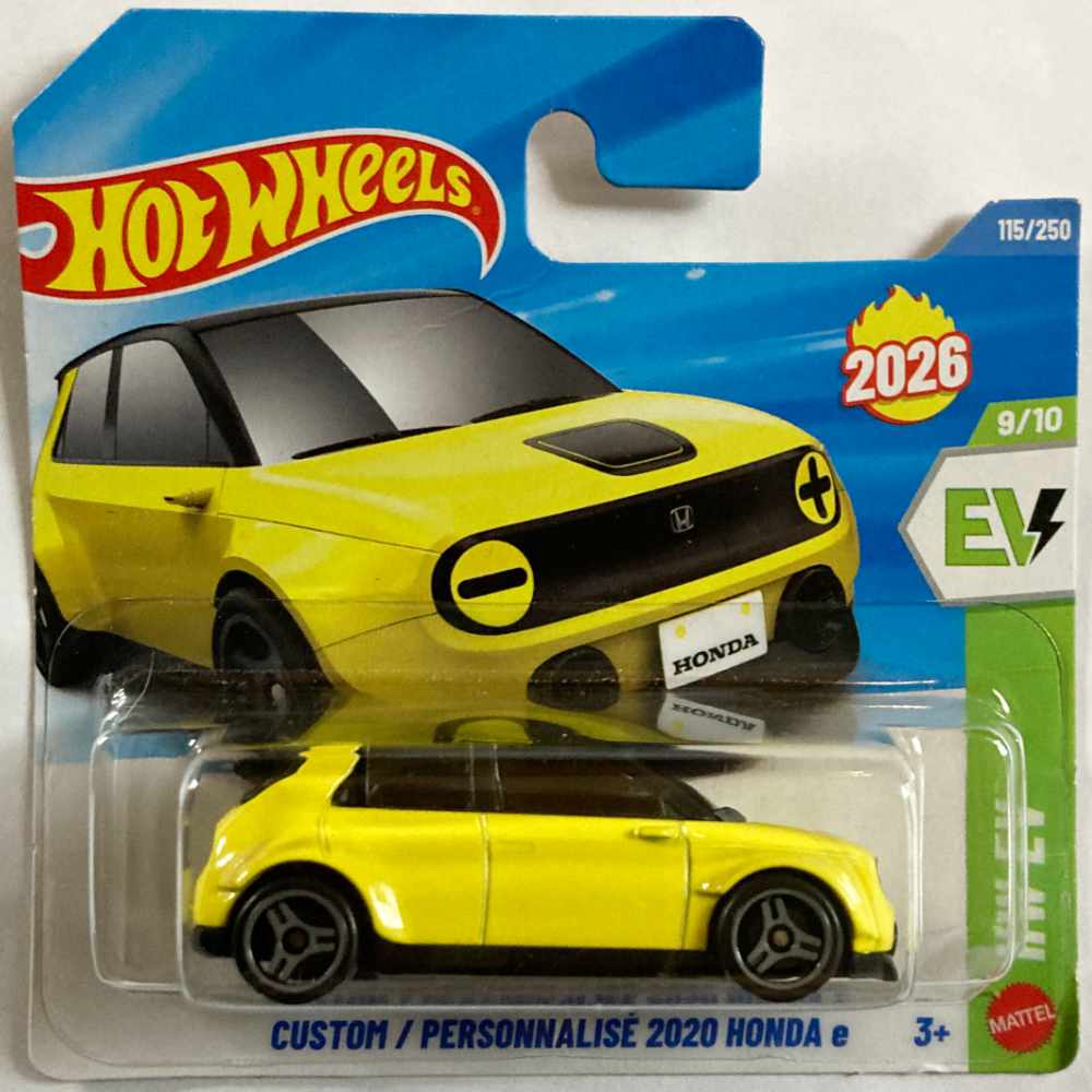 Hot Wheels | Custom 2020 Honda e gelb