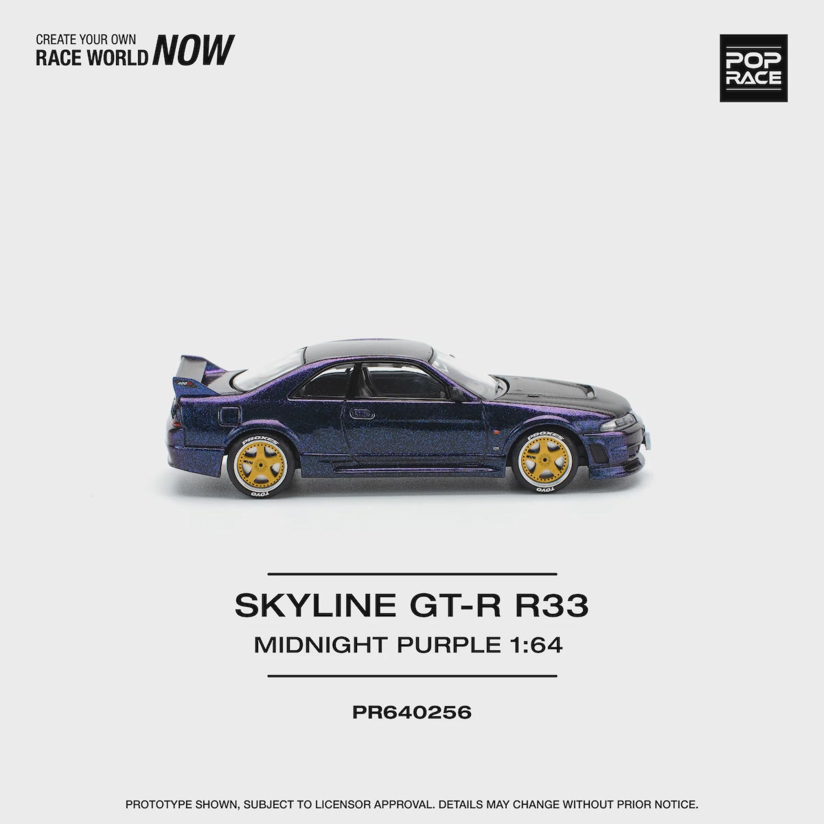 Pop Race | Nissan Skyline GT-R R33 Nismo Midnight Purple