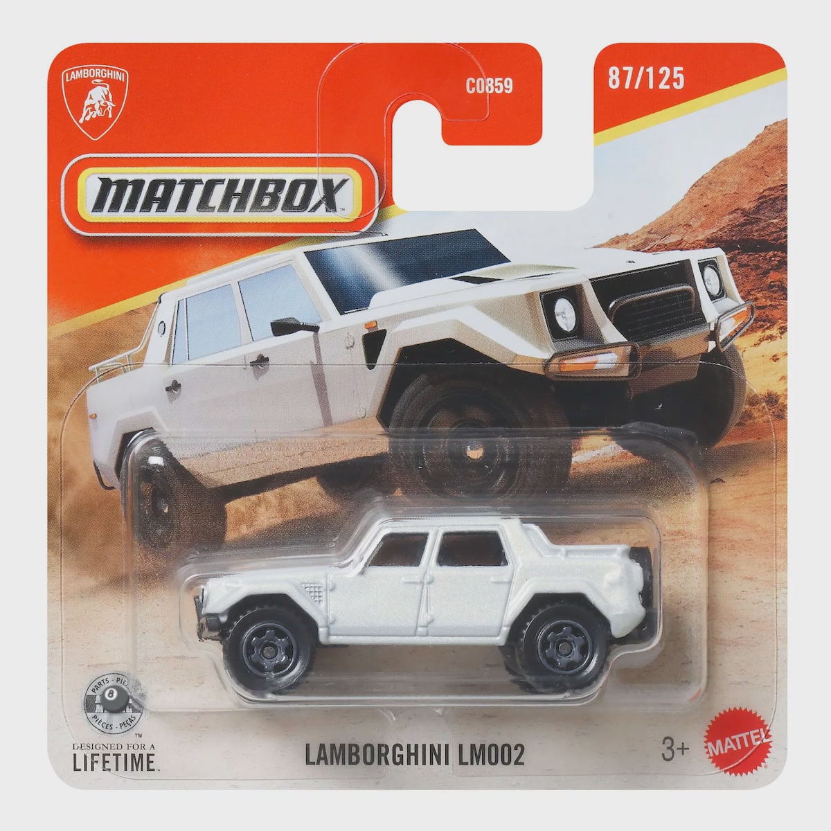Matchbox | Lamborghini LM002 perlmutt weiß