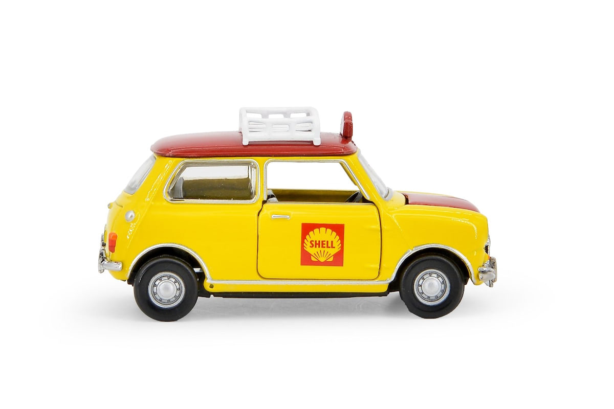 TINY Diecast | Mini Cooper Mk1 SHELL gelb/rot