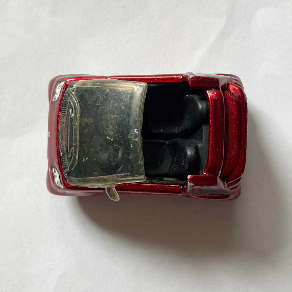Matchbox | Smart rotmetallic - ohne Verpackung