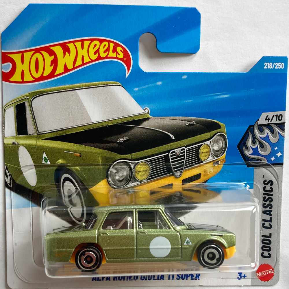 Hot Wheels | Alfa Romeo Giulia TI Super hellgrünmetallic