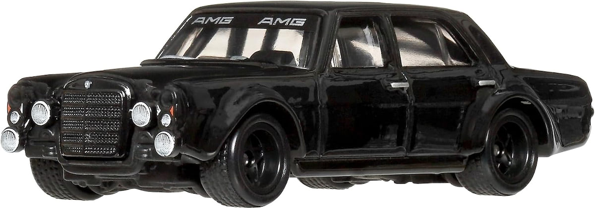 Hot Wheels | Premium Car Culture THRILL CLIMBERS 5/5 Mercedes-Benz 300 SEL 6.8 AMG schwarz