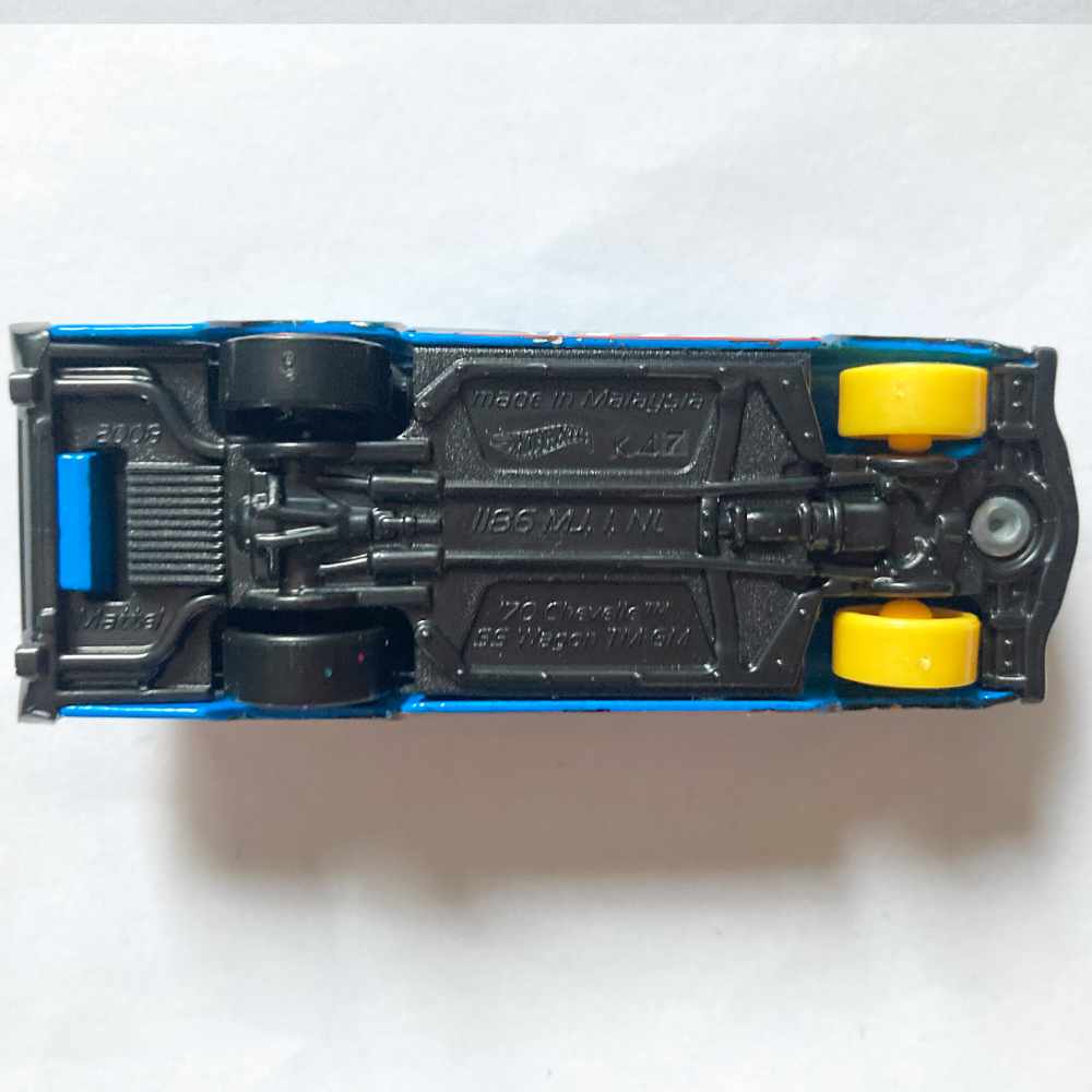Hot Wheels | '70 Chevelle SS Wagon #02 HW Dareddevils blau - ohne Verpackung