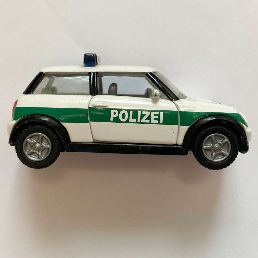 Siku | 1315 MINI Cooper POLIZEI weiß/grün