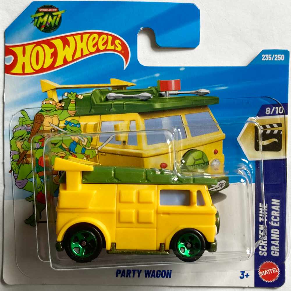 Hot Wheels | Party Wagon „Teenage Mutant Ninja Turtles“ gelb/grün