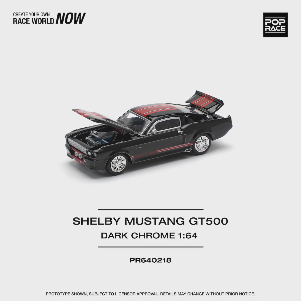 Pop Race | Shelby Mustang GT500 Dark Chrome