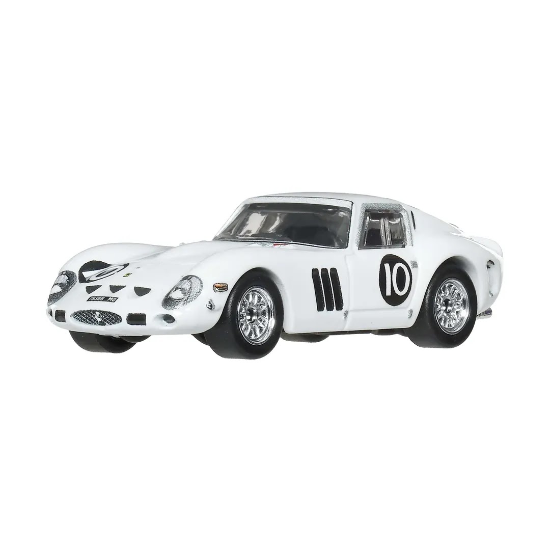 Hot Wheels | Premium Car Culture VINTAGE RACING 4/5 Ferrari 250 GTO weiß #10