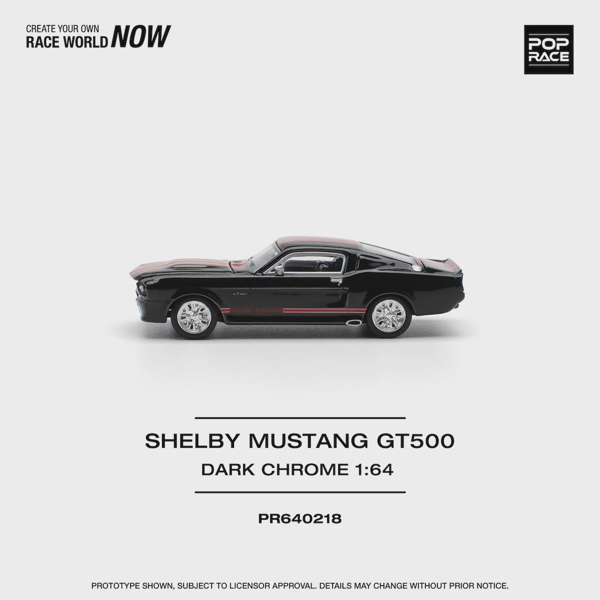 Pop Race | Shelby Mustang GT500 Dark Chrome