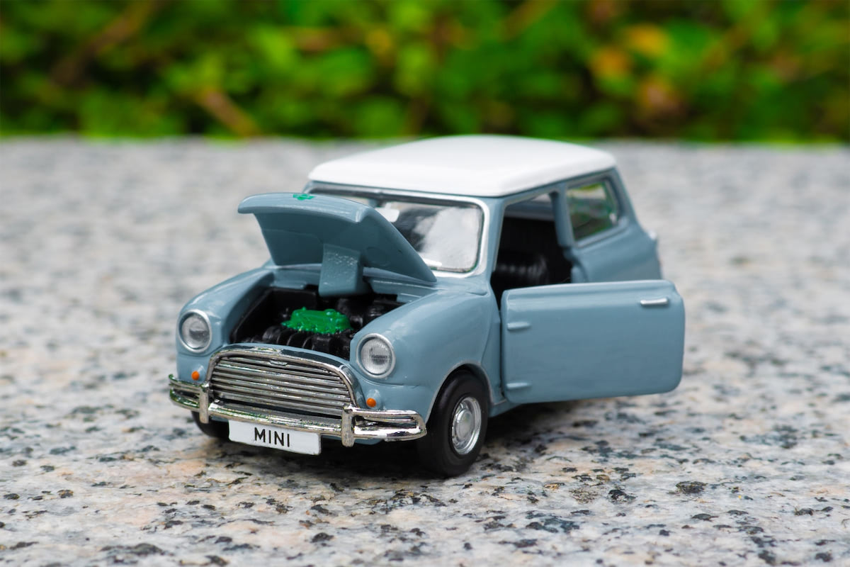 TINY Diecast | Mini Cooper Mk 1 hellblau