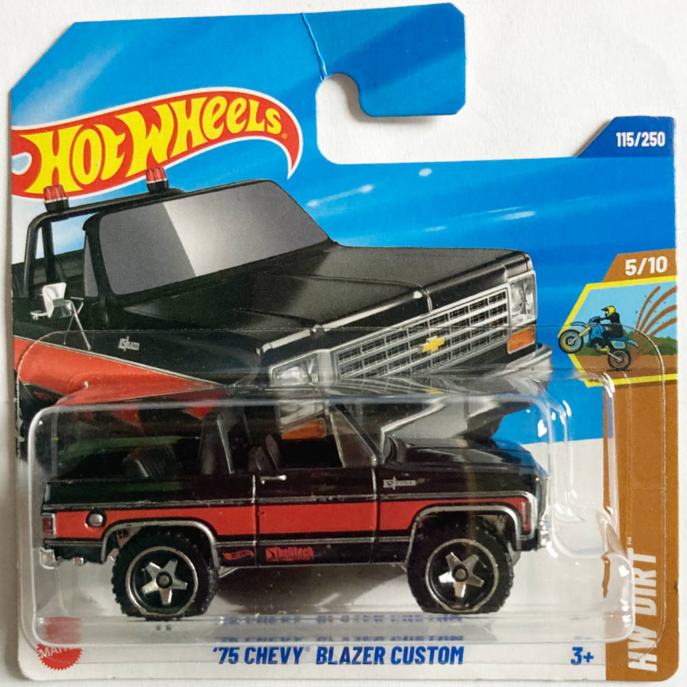 Hot Wheels | '75 Chevy Blazer Custom schwarz