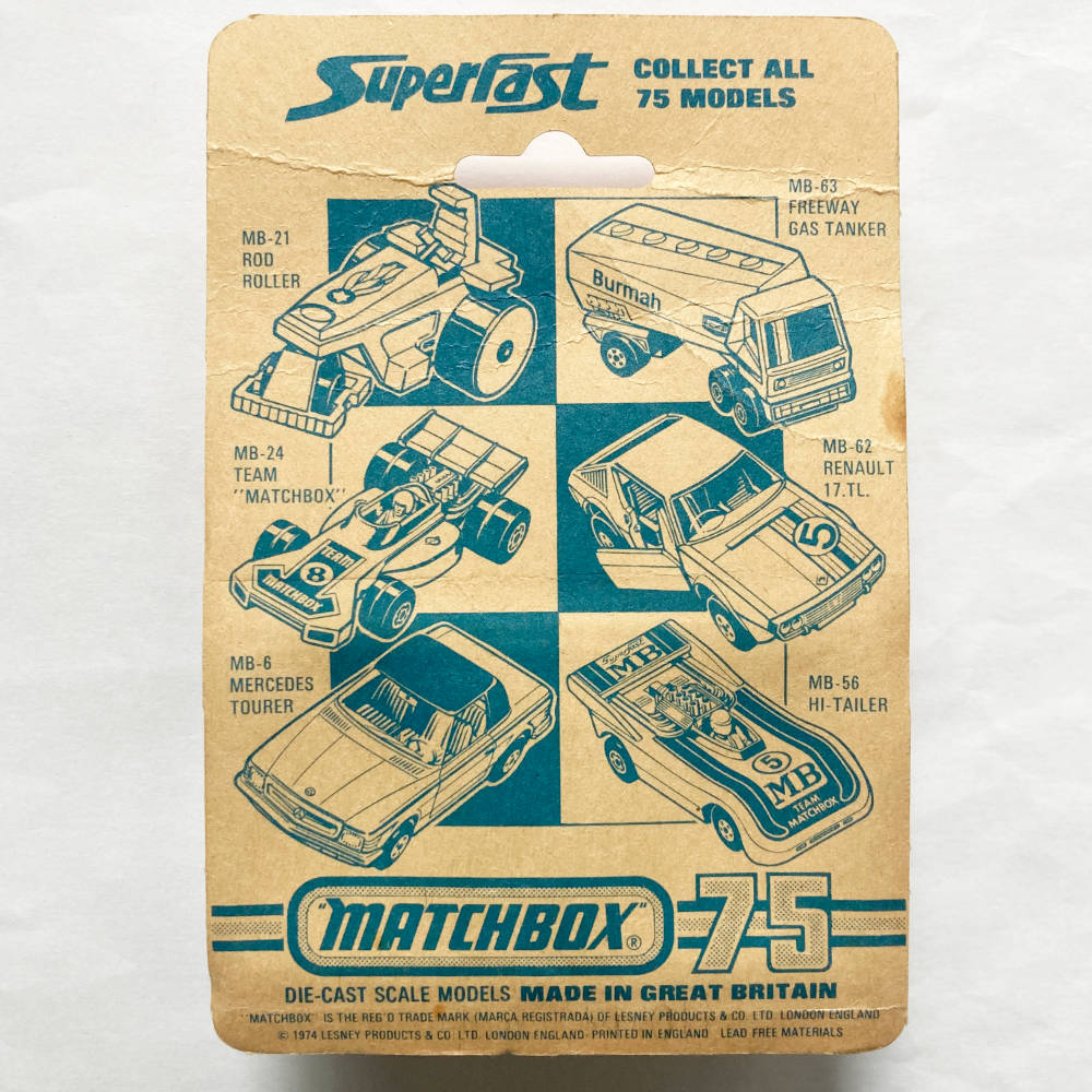 Matchbox | Superfast No. 14 Mini Ha-Ha Blister GB
