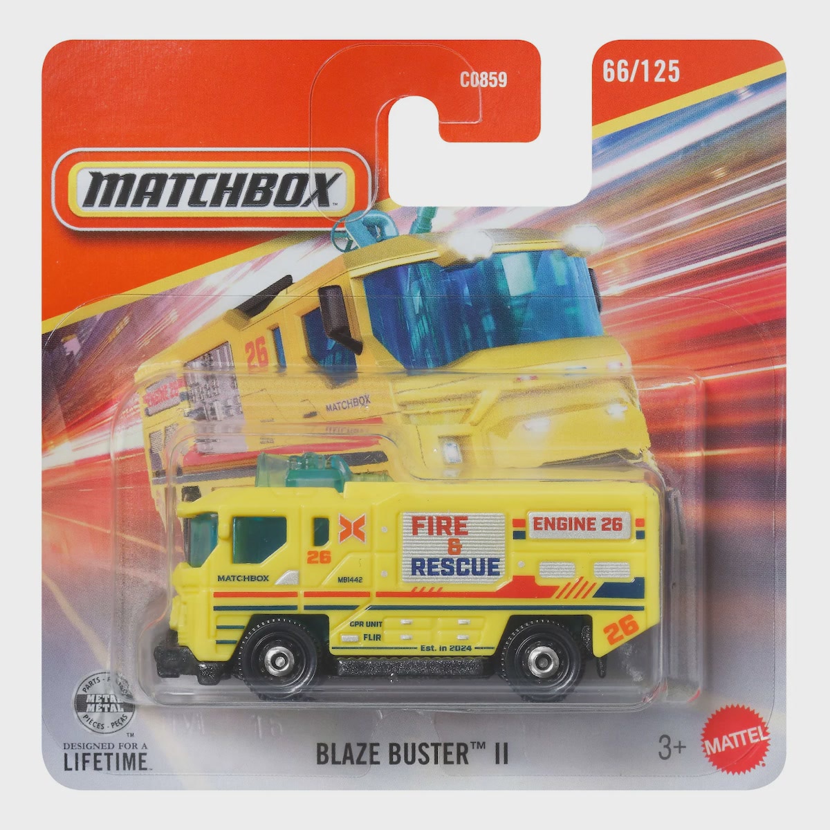 Matchbox | Blaze Buster II FIRE & RESCUE gelb