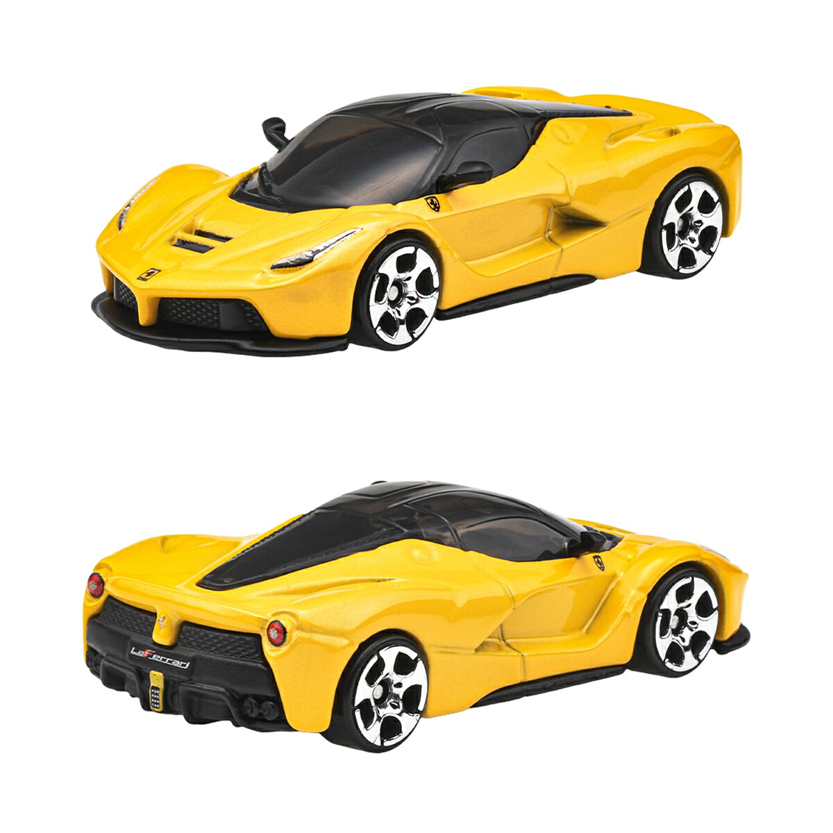 Hot Wheels | Basic Premium Silver Series EXOTICS 5/5 Ferrari LaFerrari gelb