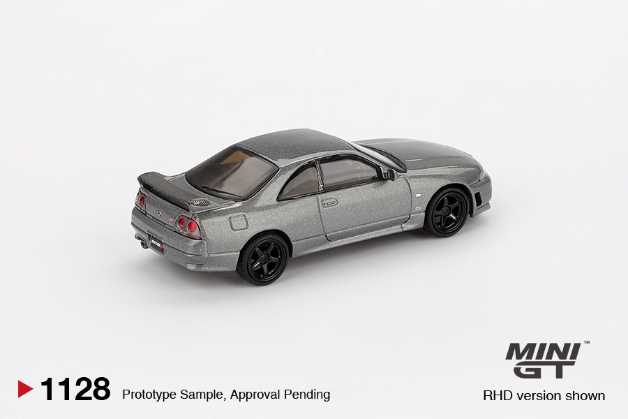 Mini GT | 1993 Nissan GT-R Dark Metal Gray (NISMO BCNR33 CRS Version)