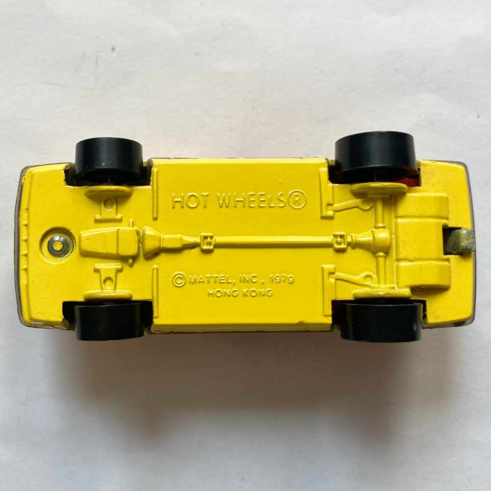 Hot Wheels | Blackwall Turbo Mustang gelb - ohne Verpackung