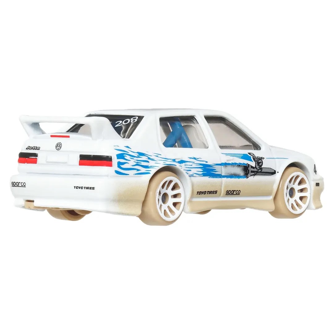 Hot Wheels | Basic Premium Silver Series Fast & Furious RACE-OFF 3/5 Volkswagen Jetta MK3 weiß