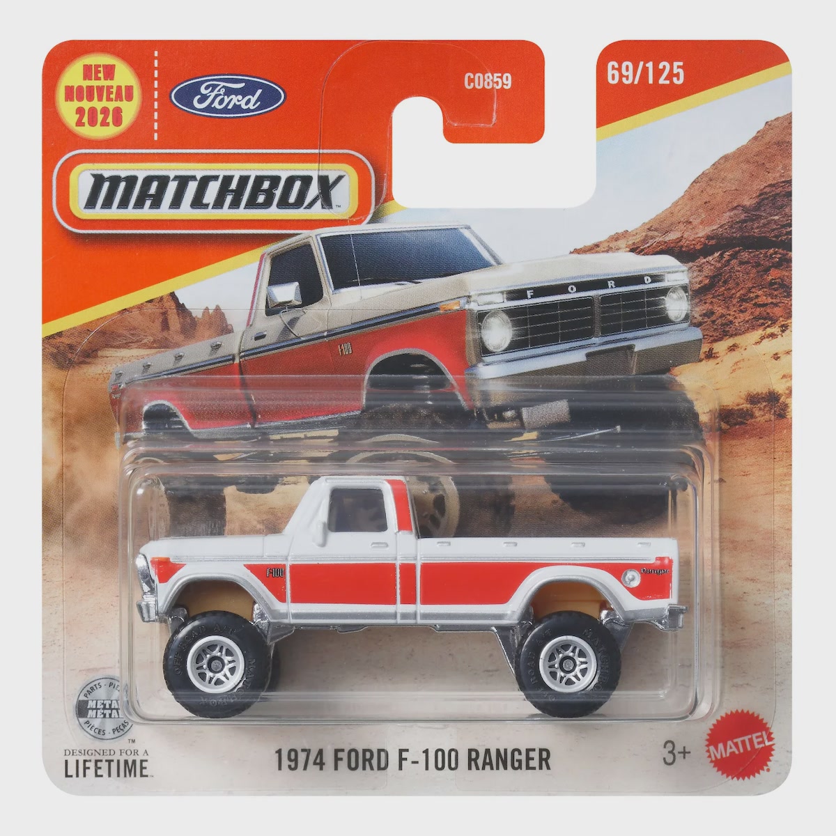 Matchbox | 1974 Ford F-100 Ranger weiß