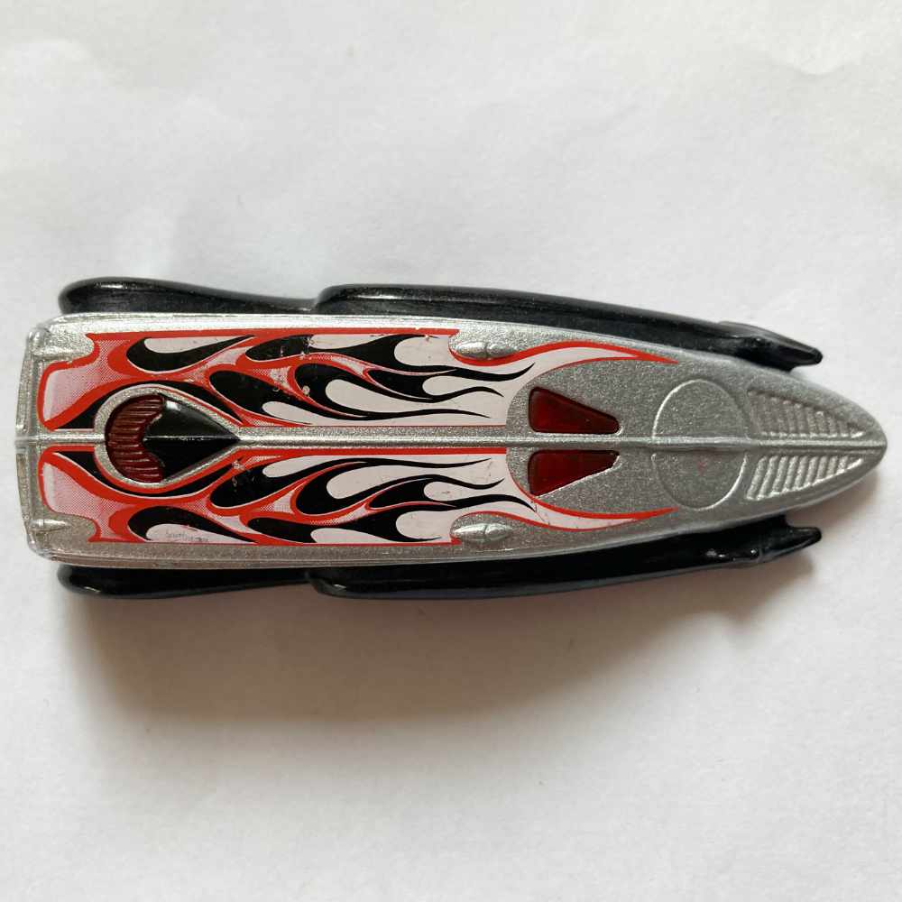 Hot Wheels | Crooze Low Flow Silver/Metalflake Black 2004 - ohne Verpackung