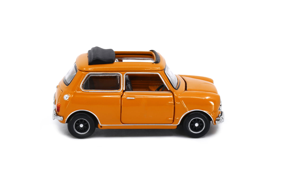 TINY Diecast | Mini Cooper hellbraun offenes Faltdach