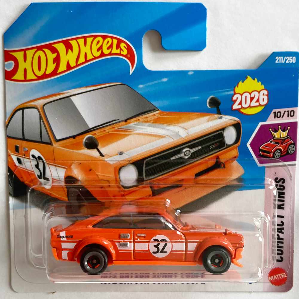 Hot Wheels | 1972 Datsun Sunny Coupé orange #32