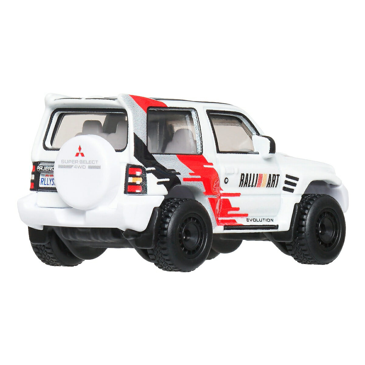 Hot Wheels | Boulevard #133 Mitsubishi Pajero Evolution white