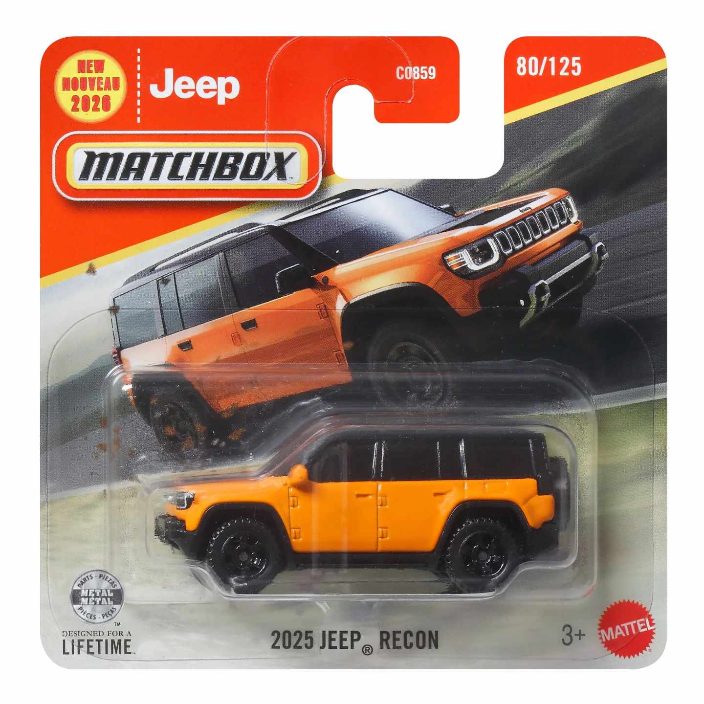 Matchbox | Jeep Recon orange