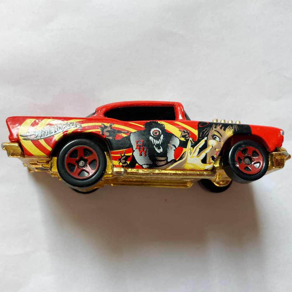 Hot Wheels | '57 Chevy rot 2002 - ohne Verpackung