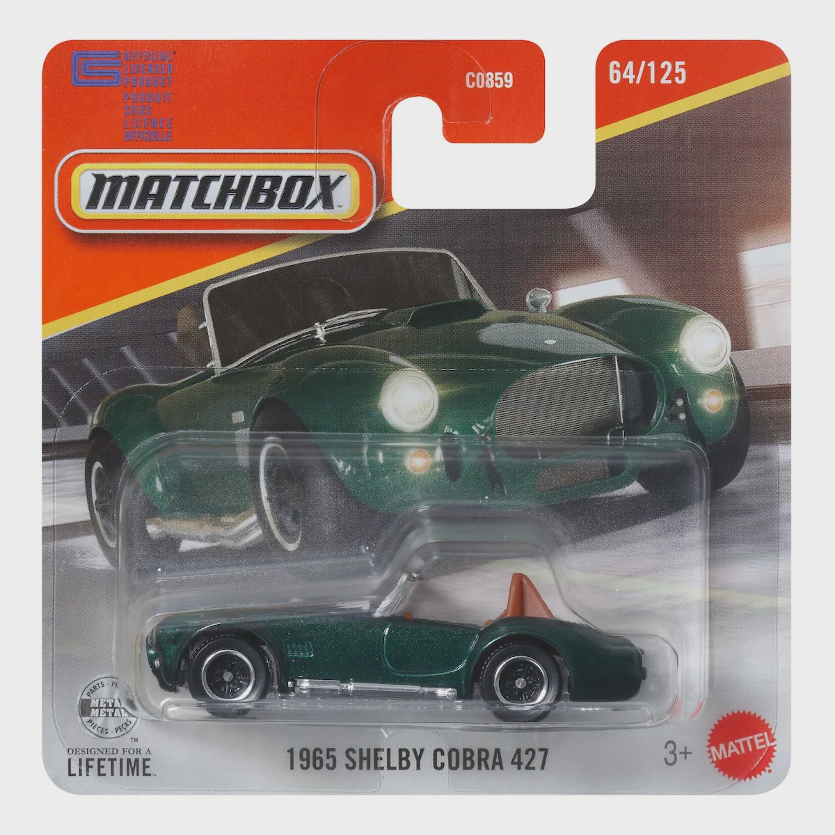 Matchbox | 1965 Shelby Cobra 427 dunkelgrünmetallic