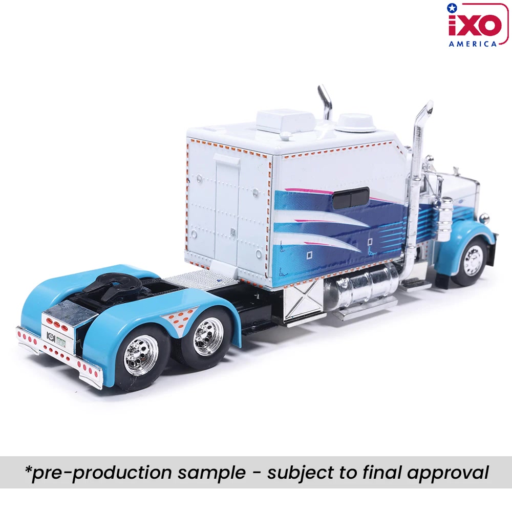 IXO AMERICA | Peterbilt 379 Zugmaschine blau/weiß