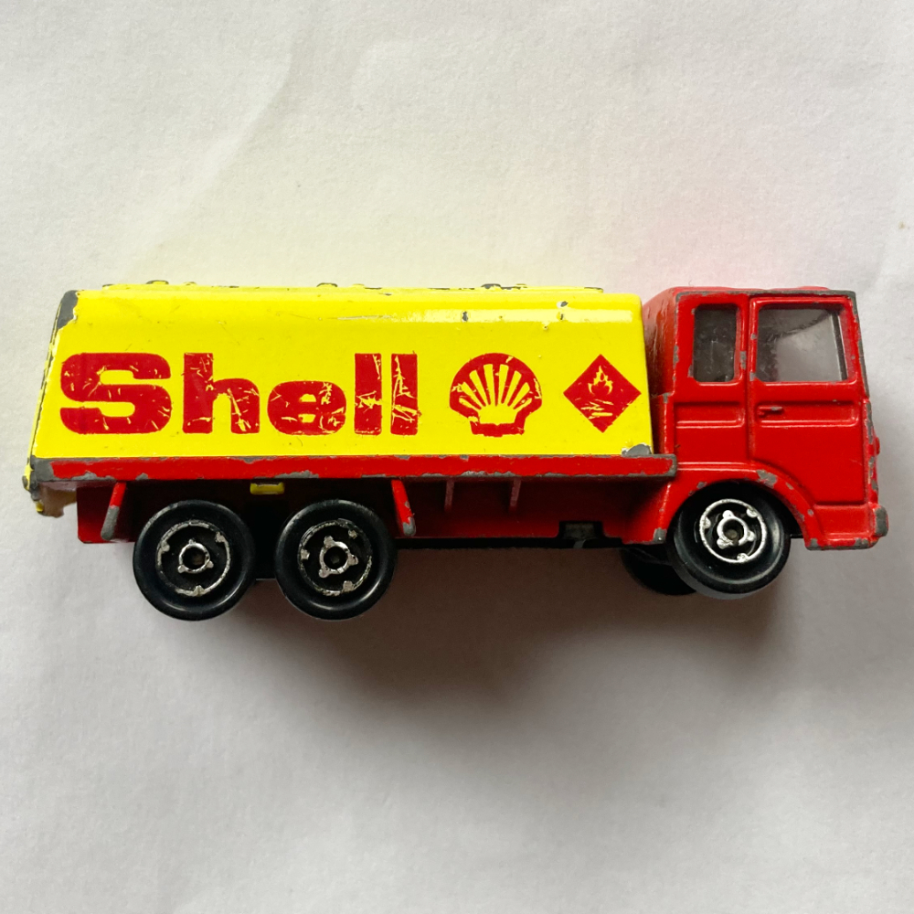 Majorette | Saviem Tanker SHELL rot/gelb - ohne Verpackung
